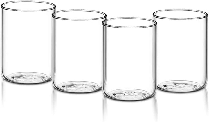 Borosil Radius Glas-Set, 295 ml, 4-teilig, transparent Set of 4, Set of 4