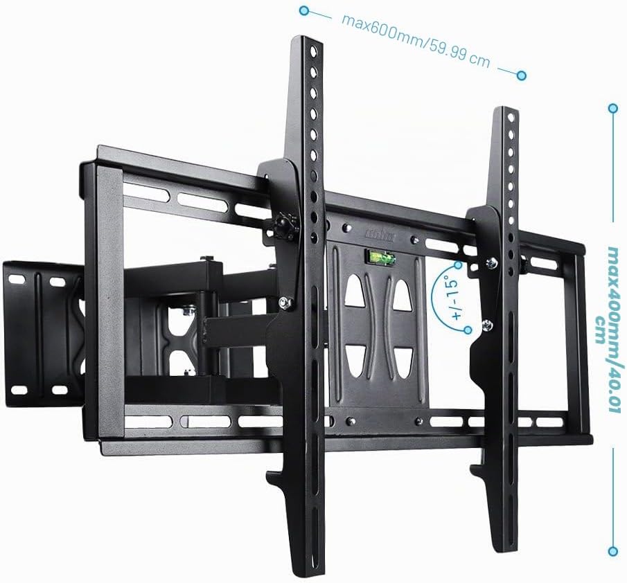 Unho® Wandhalterung TV Schwenkbar Neigbar TV Eckhalterung Eckhalter für LED LCD Plasma Fernseher von