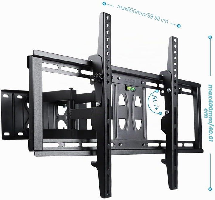 Unho® Wandhalterung TV Schwenkbar Neigbar TV Eckhalterung Eckhalter für LED LCD Plasma Fernseher von