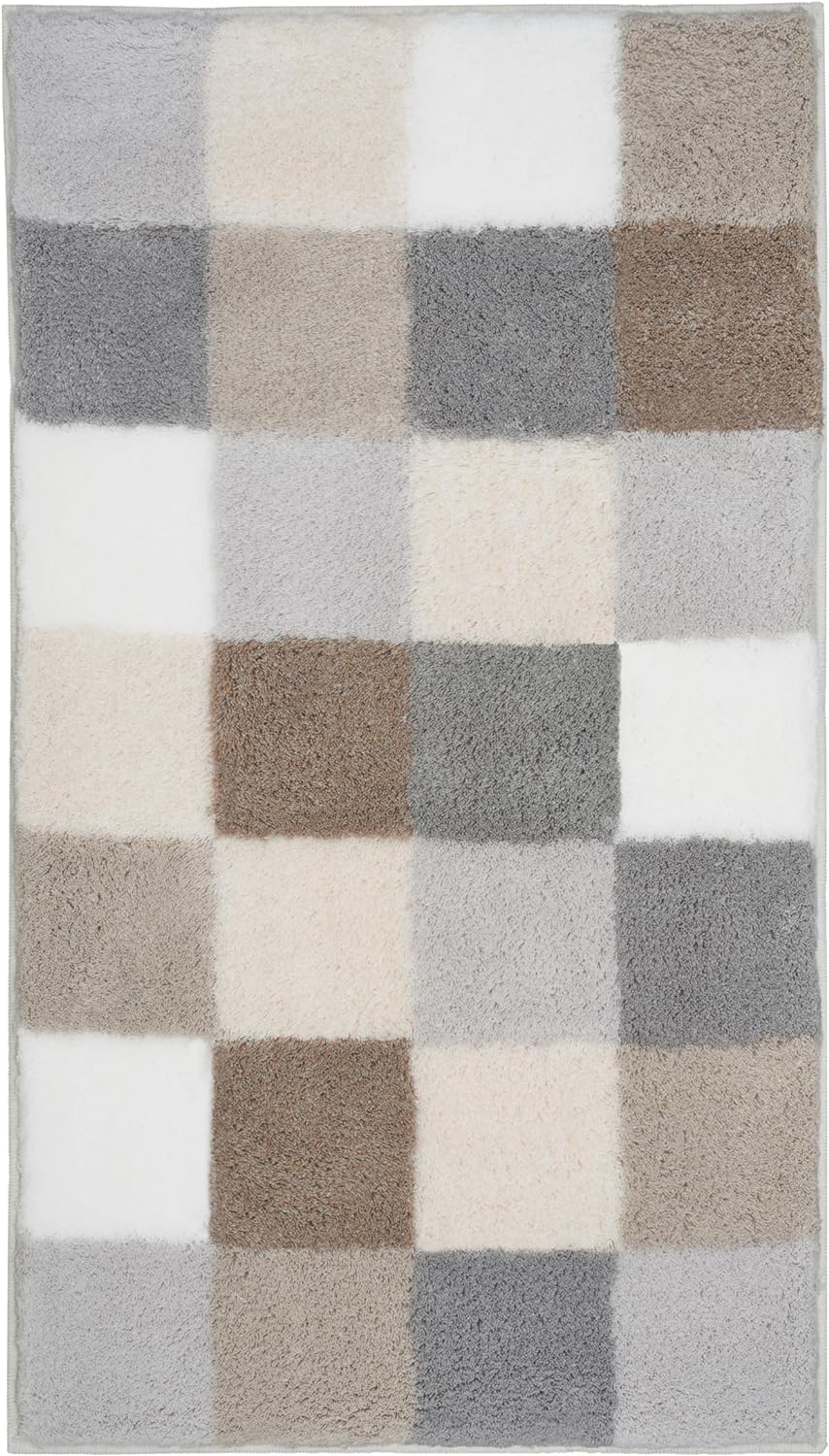 Kleine Wolke Badteppich Caro, Kaschmir 70x120 cm beige, 4004478291430 70 cm x 120 cm Beige, 70 cm x