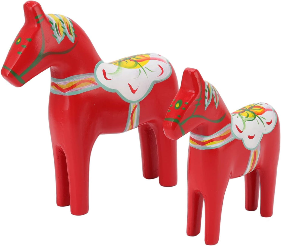TOPINCN Schwedisches Dalapferd aus Holz, Ornamente, Figur, Dekoration, Hochzeit, Tiere, Trojanisches