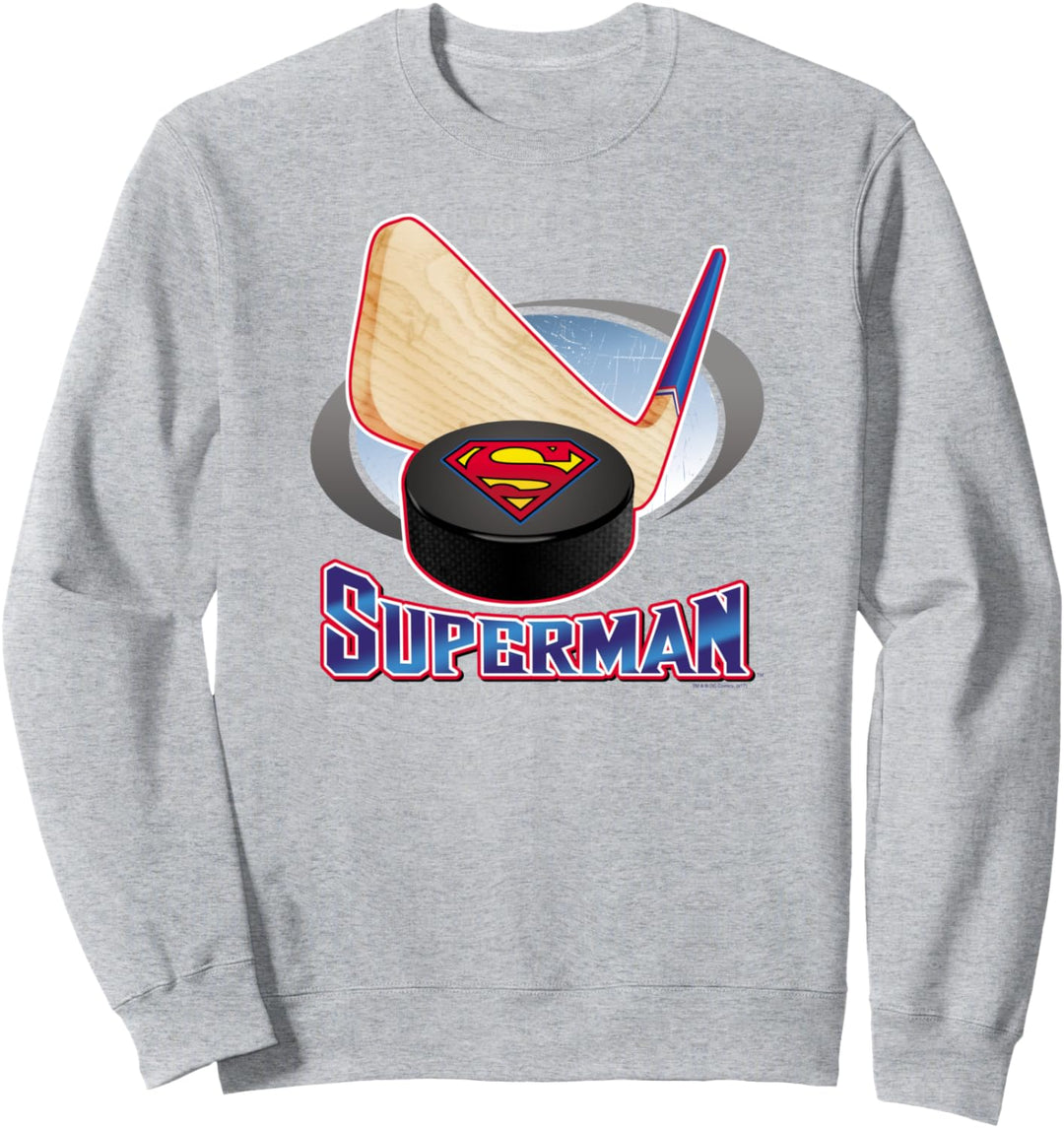Superman Hockey Stick Sweatshirt
