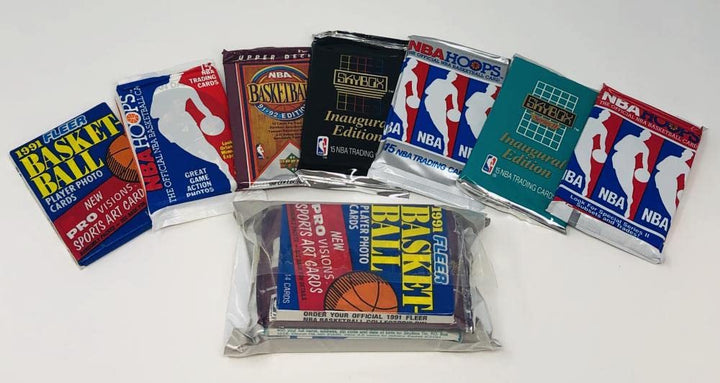 100 NBA-Basketballkarten in versiegelten Waschanzügen - ein perfektes Geschenk für neue Sammler inkl