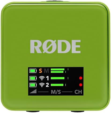 RØDE Wireless GO (Gen 3) – Kompakter kabelloser Mikrofon – Kristallklarer Klang, 32-Bit Float Aufnah