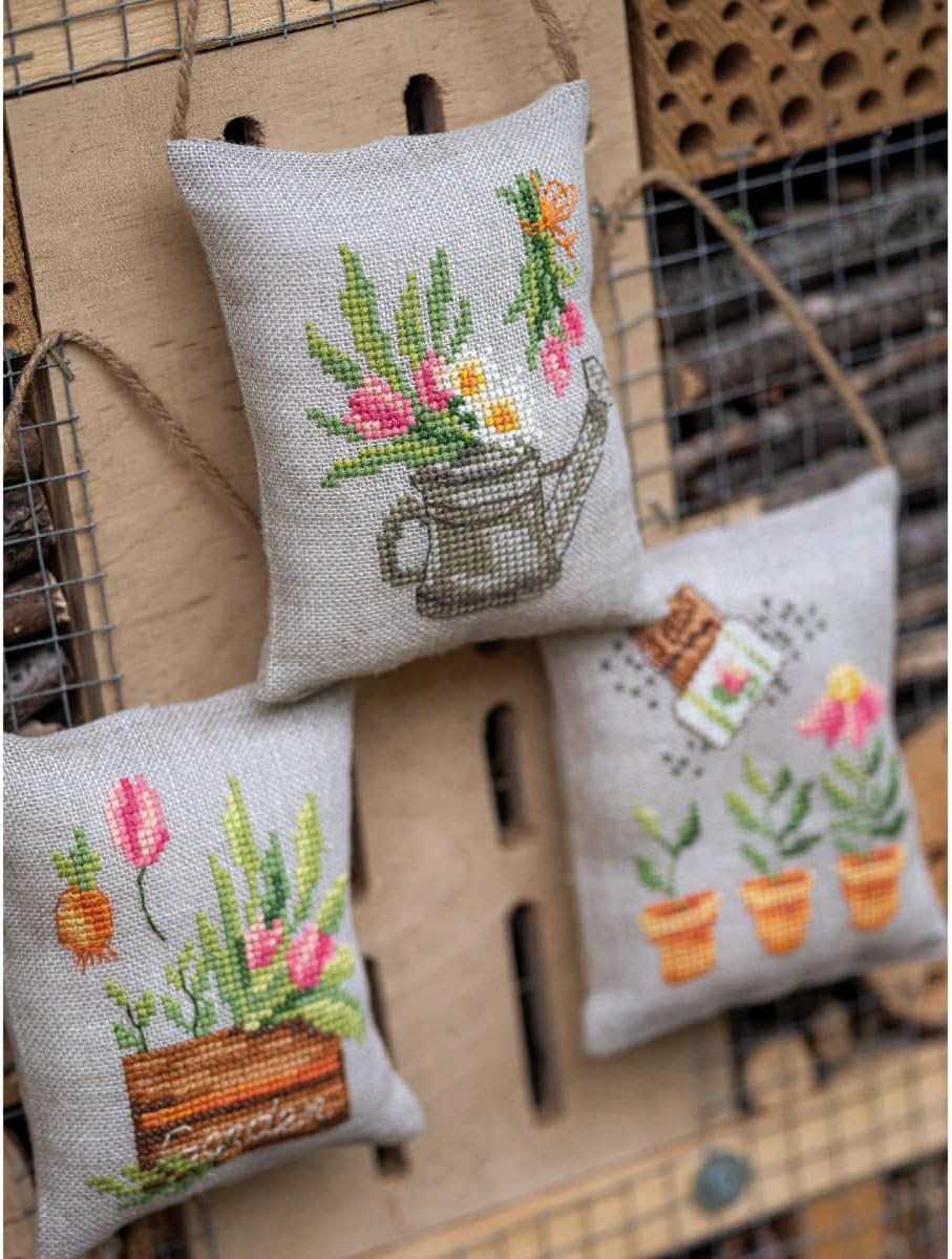Deko-Set für Gartenkissen, 3 Stück