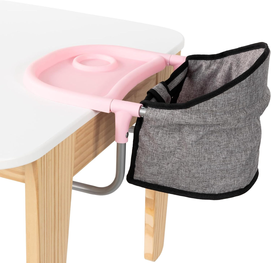Bayer Design 65933AA Puppentischsitz, Sitz für Puppen mit intergiertem Tablett, für Puppen bis 46 cm