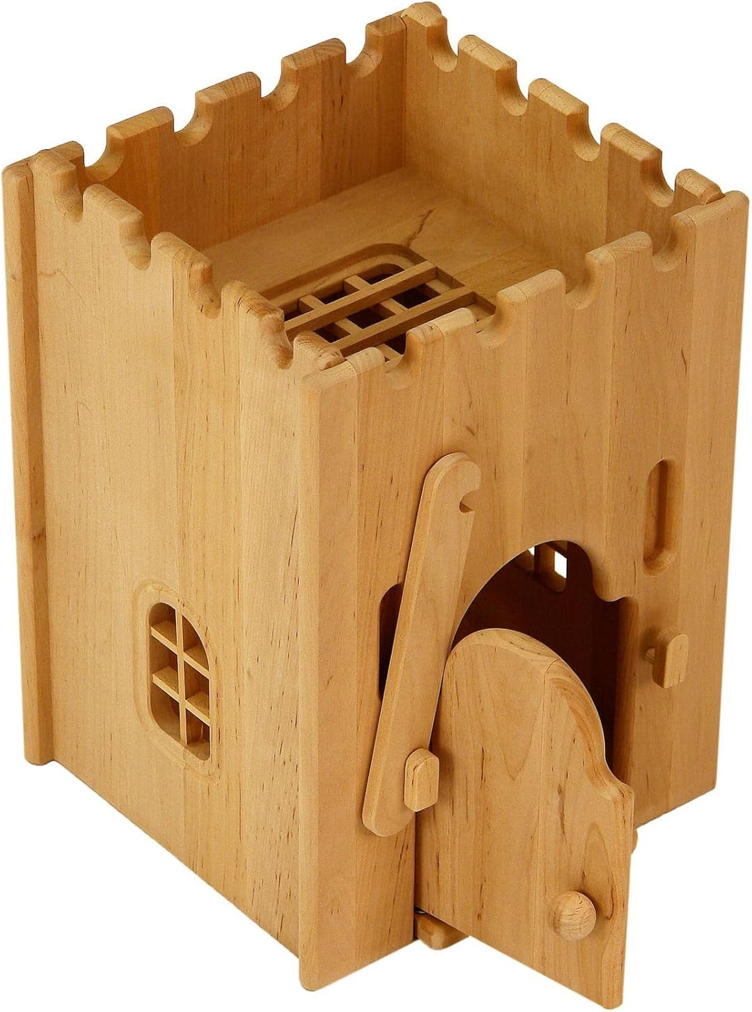 Drewart 932-1100 Gefängnis Ritterburg aus Holz, nachhaltiges Holzspielzeug ...