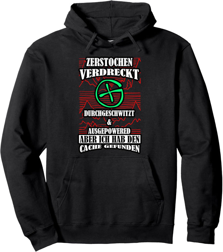 Geocaching Geocacher Cache GPS Verlassene Orte Fans Geschenk Pullover Hoodie