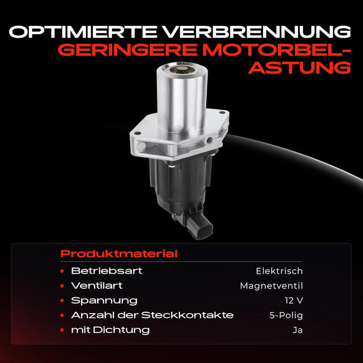 Frankberg AGR-Ventil Kompatibel mit Antara L07 2016-Heute Cascada W13 2015-2018 Insignia A G09 2014-