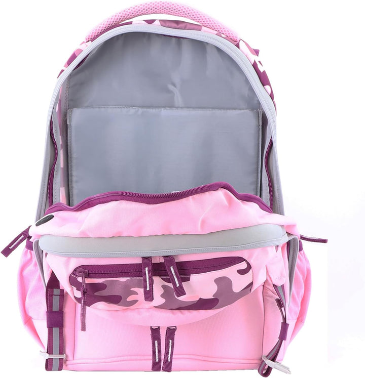 2be Schulrucksack 66320 Ergo School Backpack Pink, Einheitsgrösse