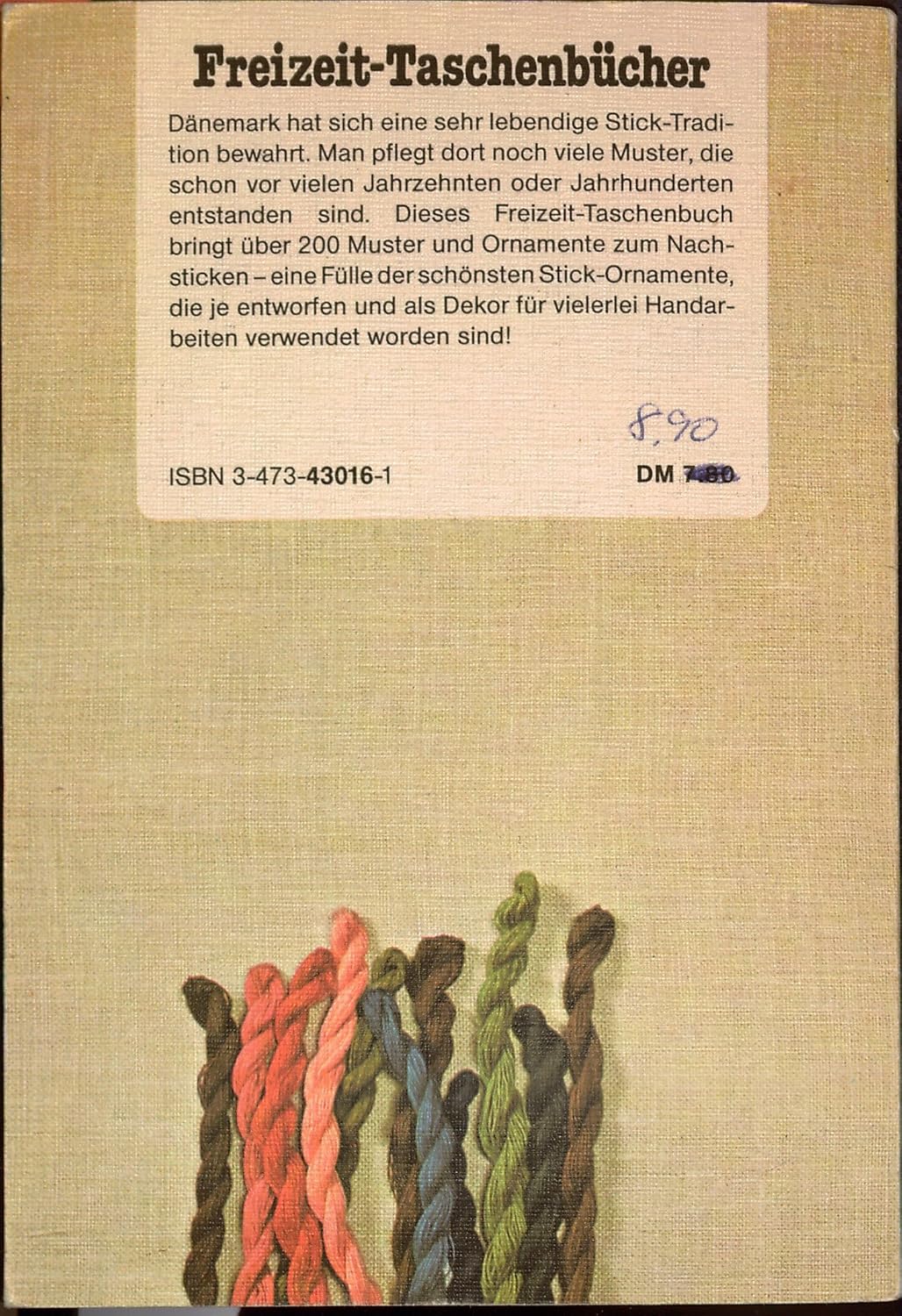 Schöne alte Stickornamente: Die Sammlung klassischer Motive zum Nachsticken, Taschenbuch