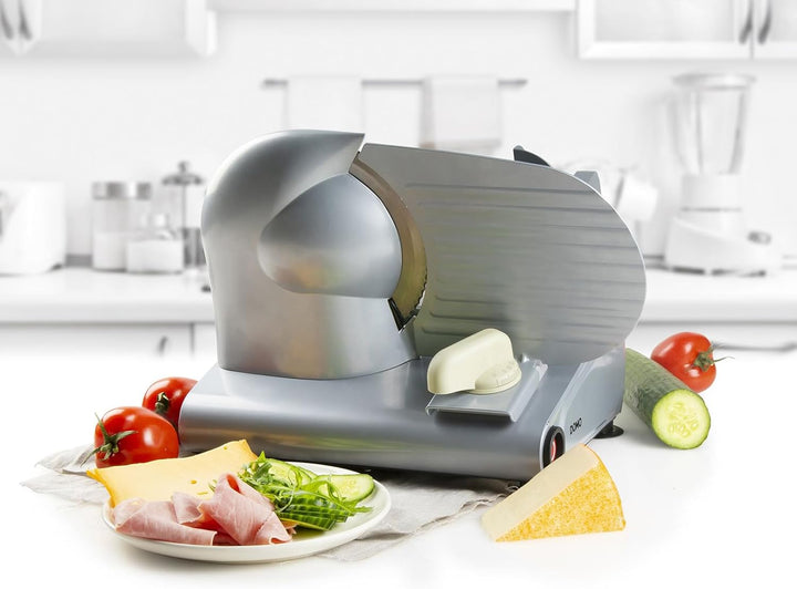 DOMO 150W DO521S Allesschneider, Metall, grau