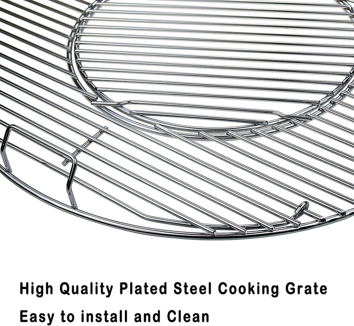 Denmay 54.6cm grillrost 8835 für Weber 57cm Holzkohlegrills, Gourmet System 57cm Kugelgrill, One-Tou