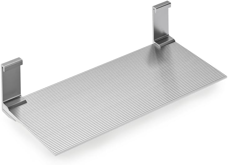 Naber Alto Ablage schmal, edelstahlfarbig