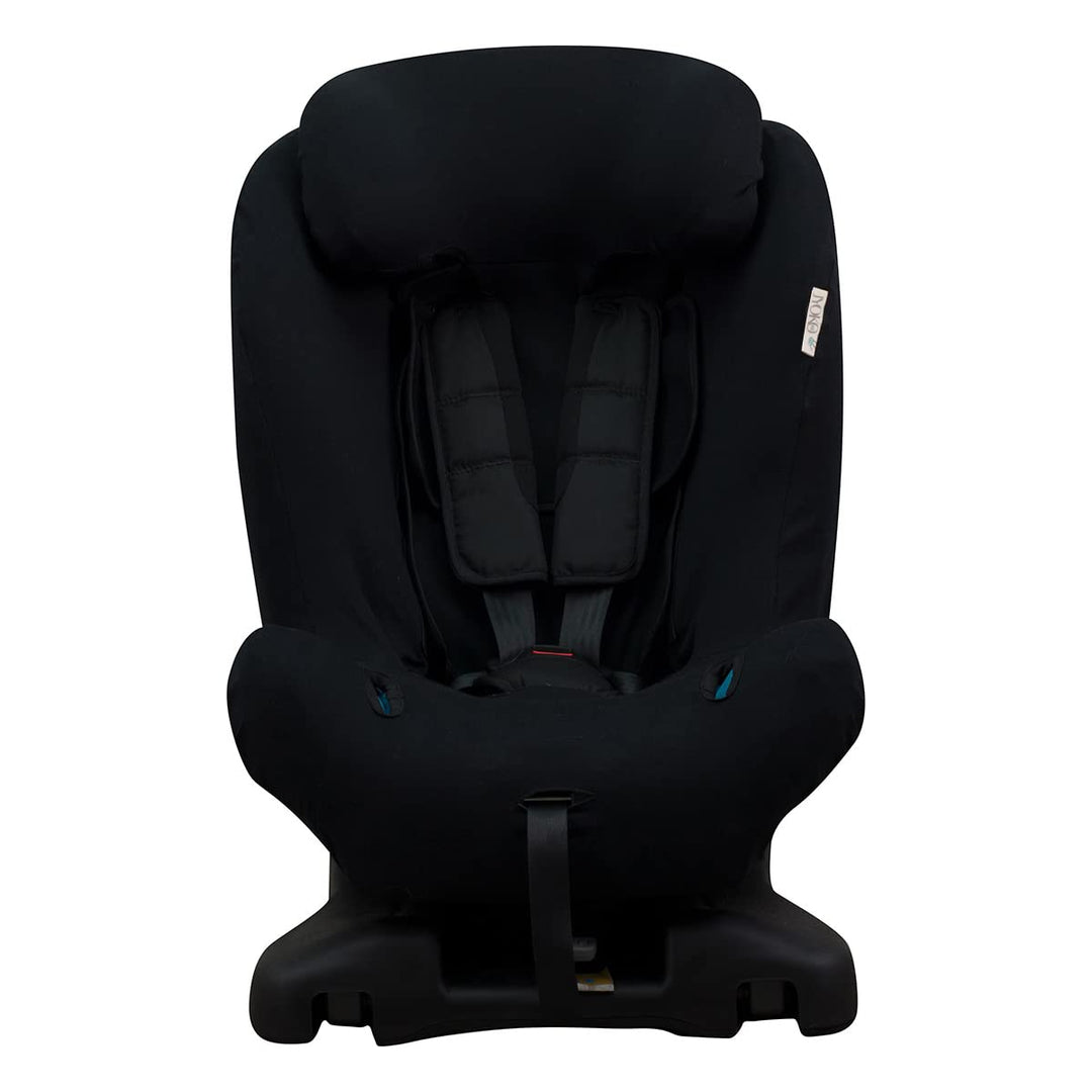 JYOKO Kids Bezug für Autositz kompatibel mit Axkid (Black Series, Axkid Minikid Kidzone Duofix), Bla