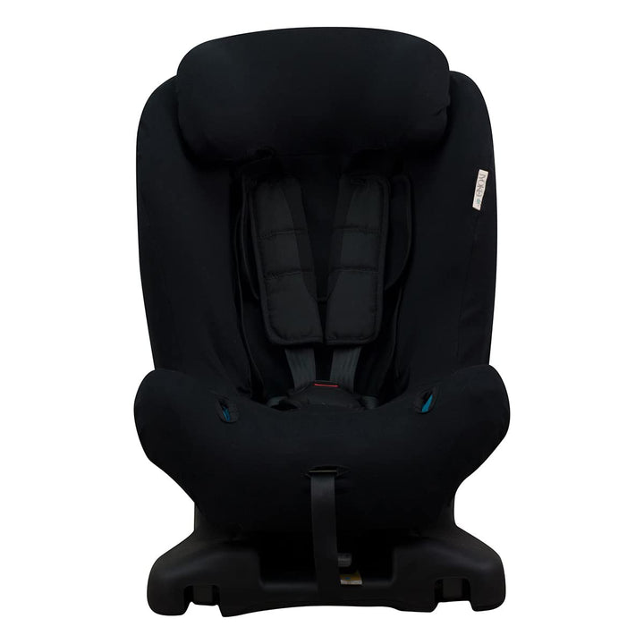 JYOKO Kids Bezug für Autositz kompatibel mit Axkid (Black Series, Axkid Minikid Kidzone Duofix), Bla