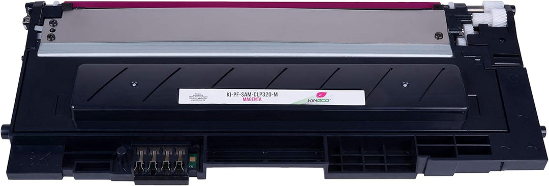 5 Toner kompatibel mit CLP-320 für Samsung CLP-325, CLX-3180, CLX-3185 - Schwarz je 1.500 Seiten, Co