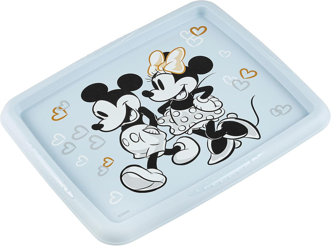 keeeper Micky Maus Aufbewahrungsbox mit Deckel, Dreh- und stapelbar, Für Kinder, 24 l, Karolina, Clo