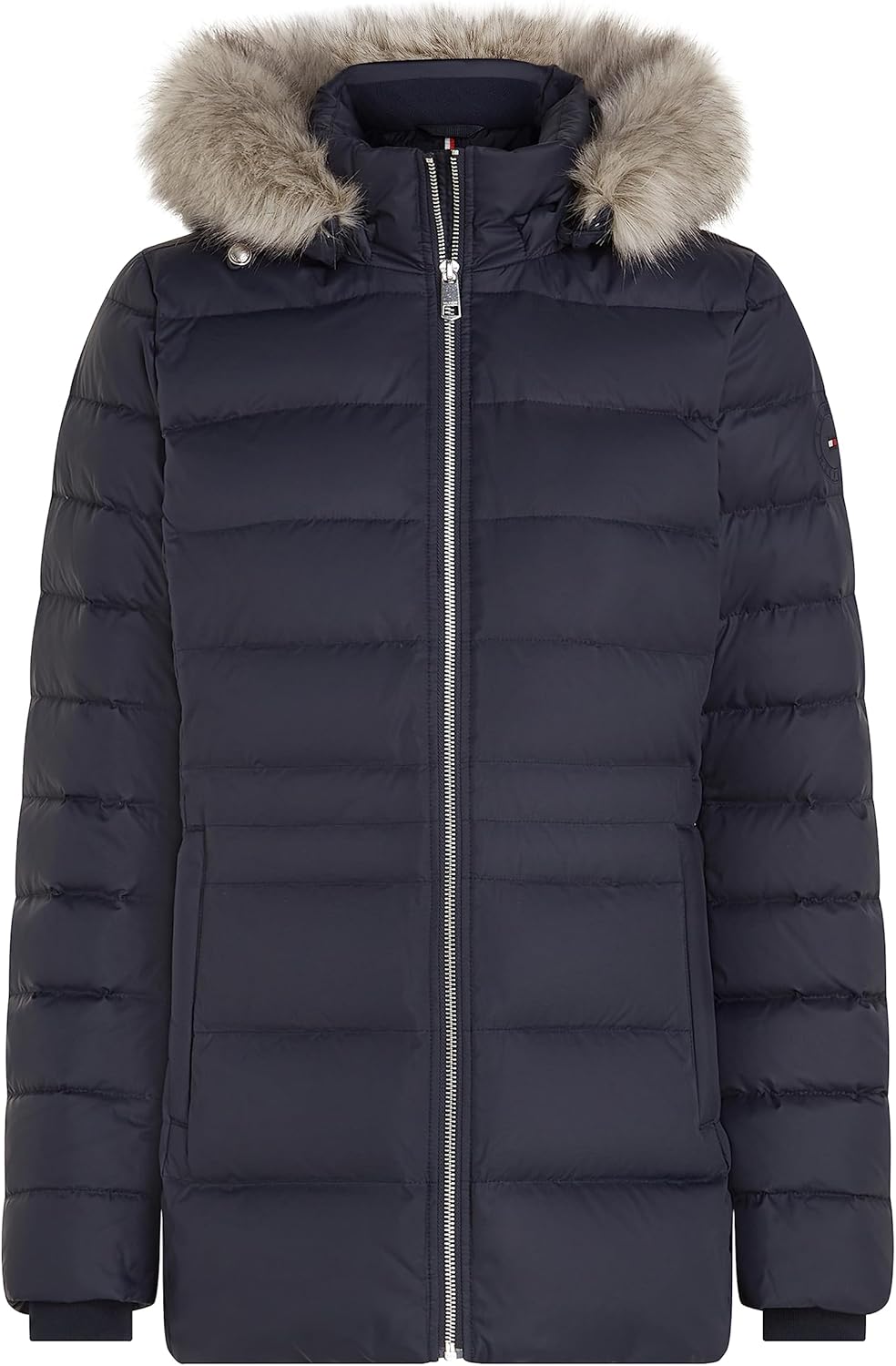 Tommy Hilfiger Damen Daunenjacken XXS Blau (Desert Sky), XXS Blau (Desert Sky)