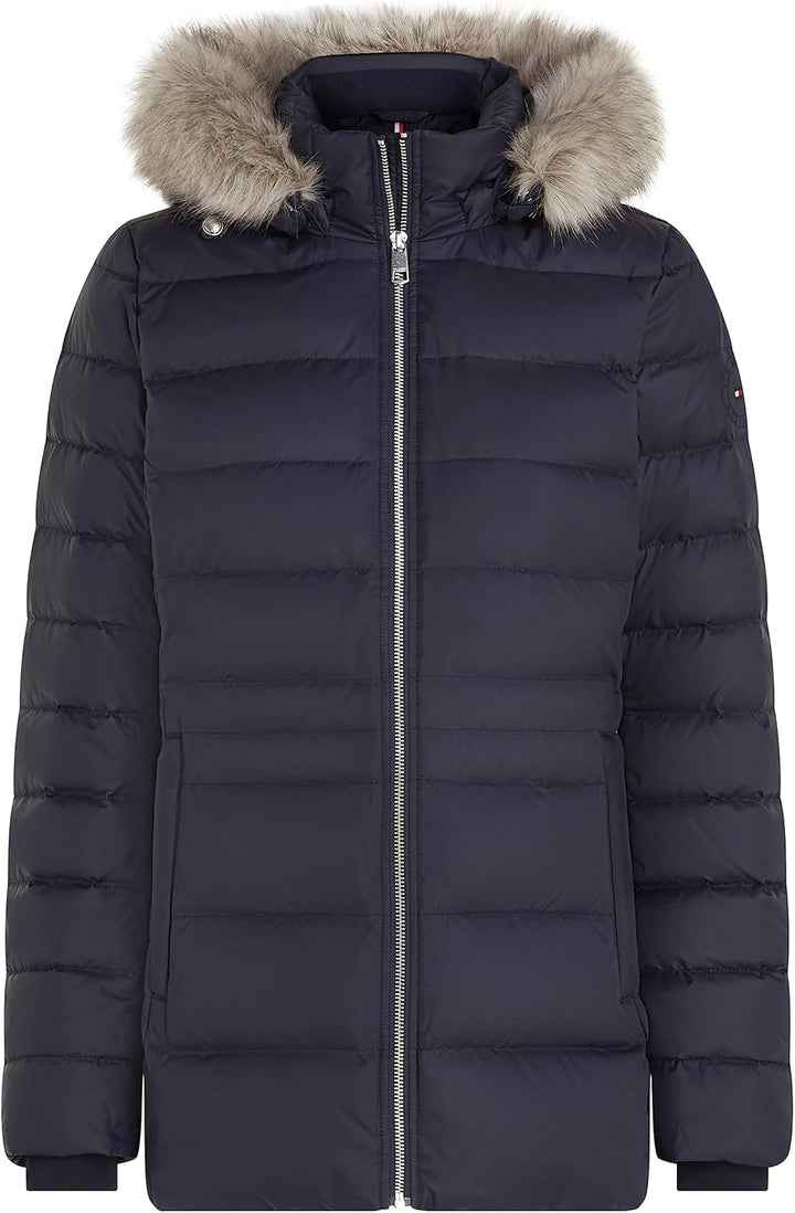 Tommy Hilfiger Damen Daunenjacken XXS Blau (Desert Sky), XXS Blau (Desert Sky)