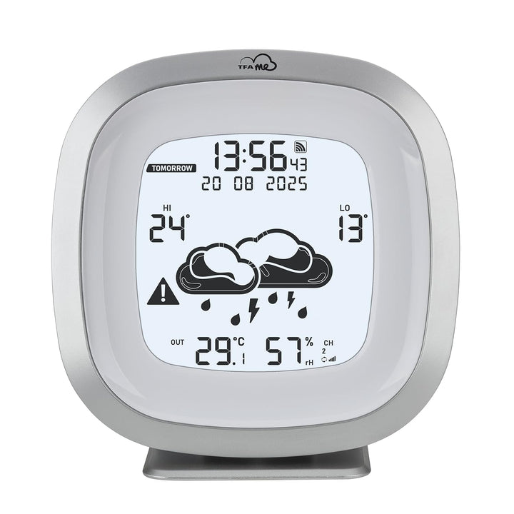 TFA Dostmann WLAN Wetterstation TFA.me ID-03, 35.8101, lokale Profi-Wettervorhersage durch wetter.co