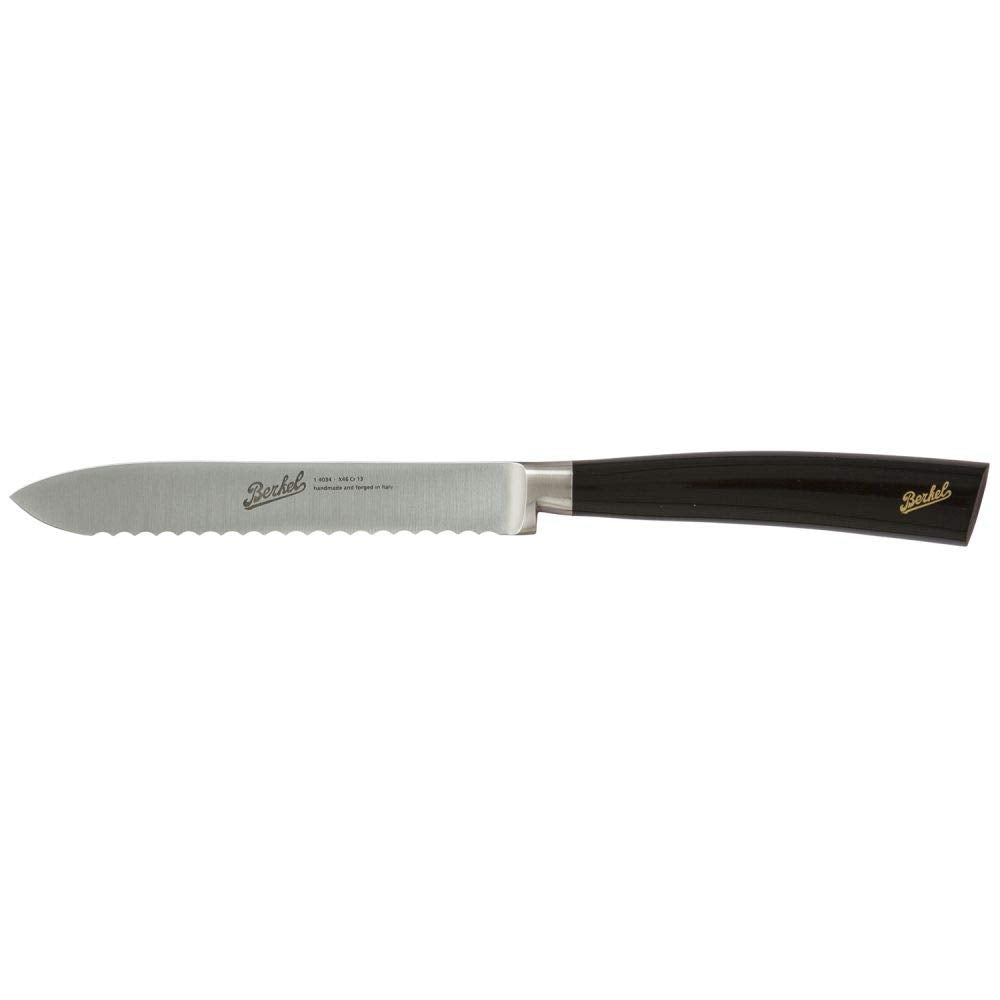 Van Berkel - Mehrzweckmesser - Elegance Serie | Klingenlänge: 12 cm | Griff: Schwarz Glanz|*Blisterv