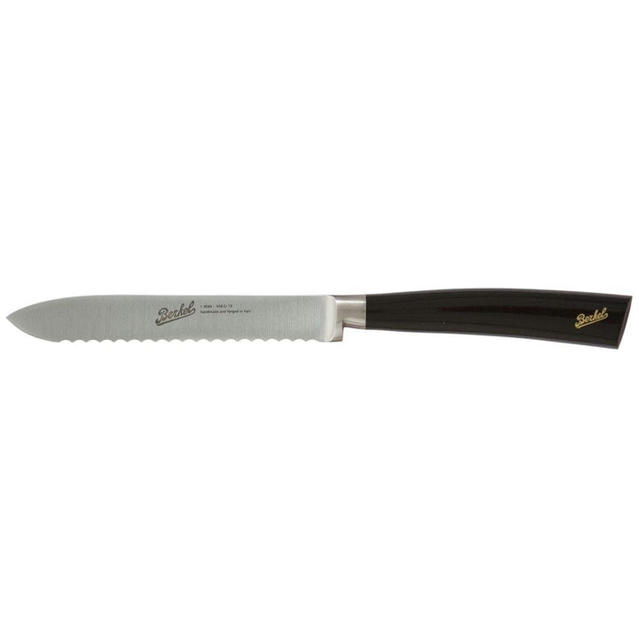 Van Berkel - Mehrzweckmesser - Elegance Serie | Klingenlänge: 12 cm | Griff: Schwarz Glanz|*Blisterv