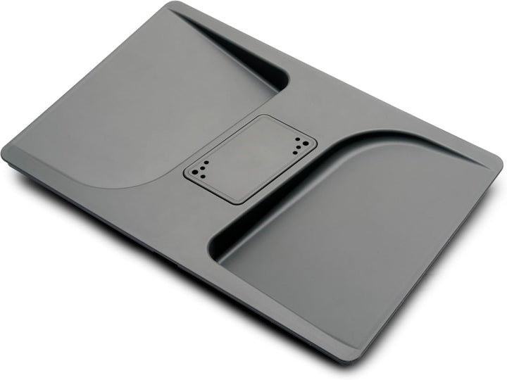 Emuca - Küchenschubladenbehälter mit geruchsdichtem Deckel, H 266 mm (3 x 15 L + 2 x7 L), Kunststoff