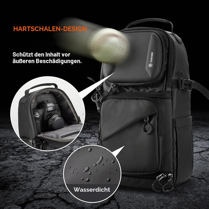 TARION Kameratasche Sling Kamera Schultertasche Umhängetasche Wasserdicht Fotorucksack Spiegelreflex