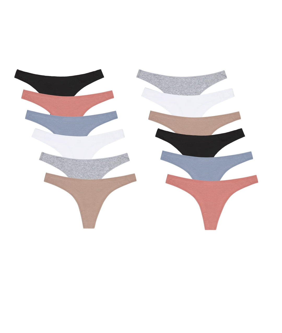 Channo Tanga aus Baumwolle Mehrfarbigen: Weichheit, Komfort und Eleganz, Designed in Spanien - Set m