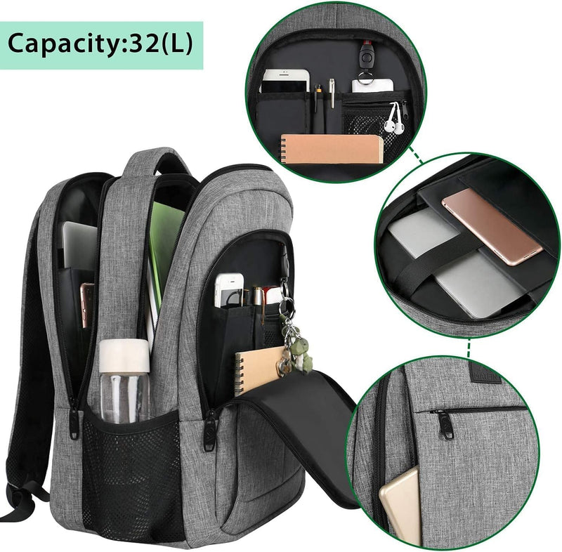 MATEIN Reise Laptop Rucksack 15.6 Zoll Multifunktion Notebook Laptoprucksack Business Arbeit Backpac