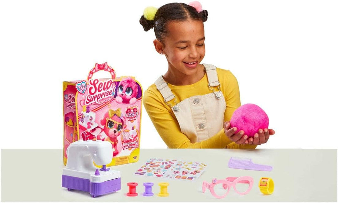 Little Live Pets Scruff-a-Luvs Sew Surprise. Retten, enthüllen und pflegen Sie einen geheimnisvollen