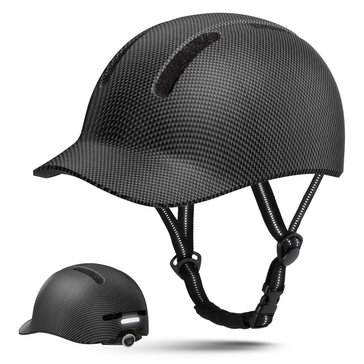 Shinmax Fahrradhelm für Damen und Herren, Einstellbarer Helm mit Visier & Sonnenschutz, Leicht & Bel