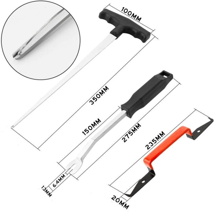 Cutter Puller Set, Remover Replacement, Auto Professional Windshield Removal Kit Windschutzscheiben-