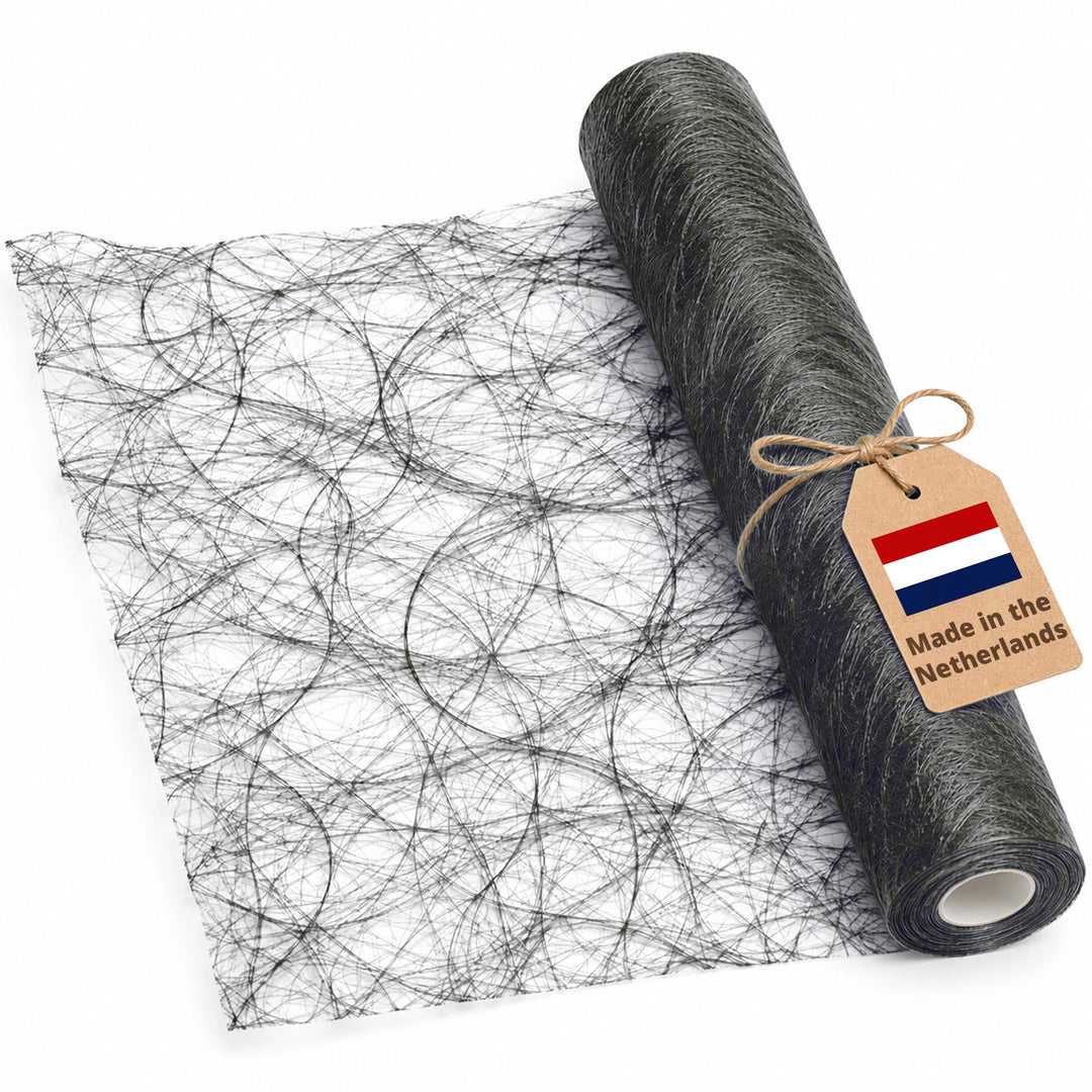 Sizoweb Tischläufer Tischband Dekoration Dekor Breite 30 cm Rollenlänge und Farbe wählbar Anthrazit