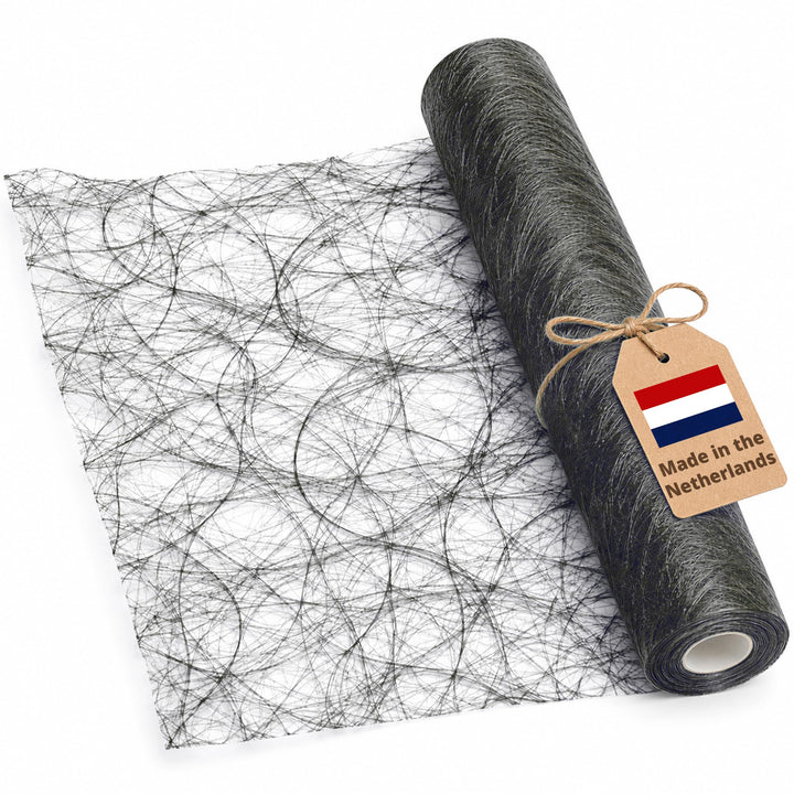 Sizoweb Tischläufer Tischband Dekoration Dekor Breite 30 cm Rollenlänge und Farbe wählbar Anthrazit