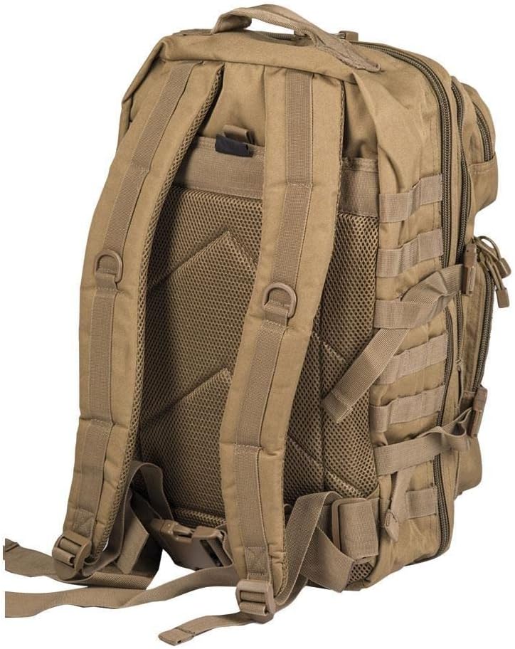 Mil-Tec US Assault Pack Tagesrucksack • Taktischer Militär Rucksack mit MOLLE-System • Kompakter Bun