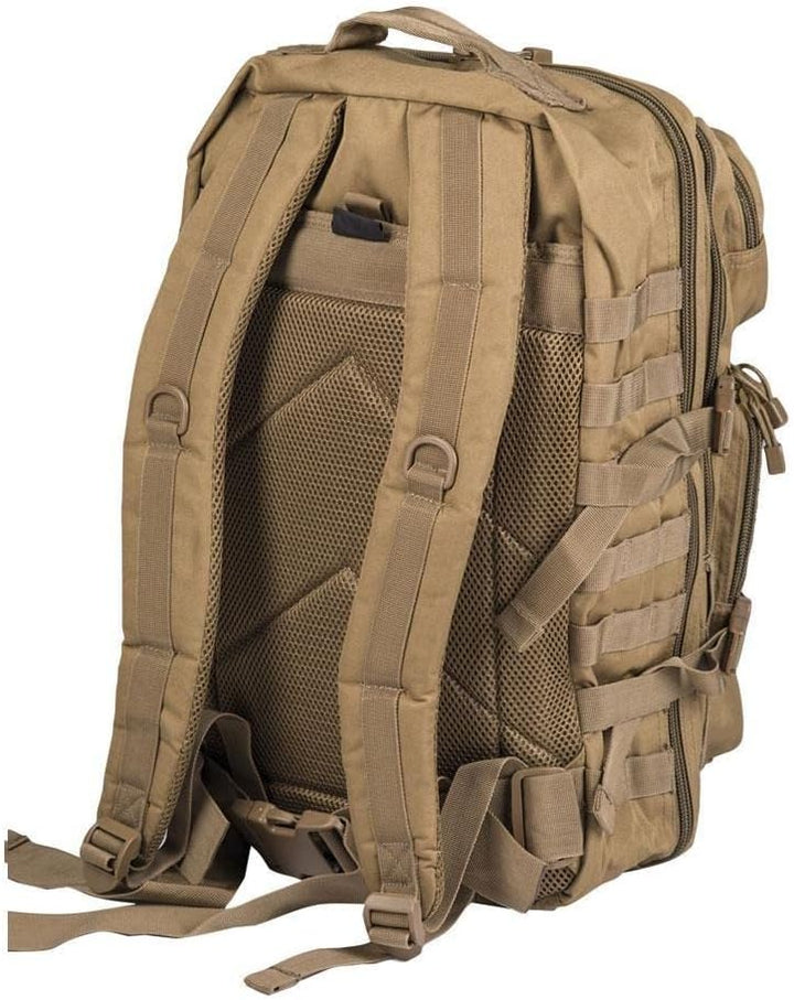 Mil-Tec US Assault Pack Tagesrucksack • Taktischer Militär Rucksack mit MOLLE-System • Kompakter Bun
