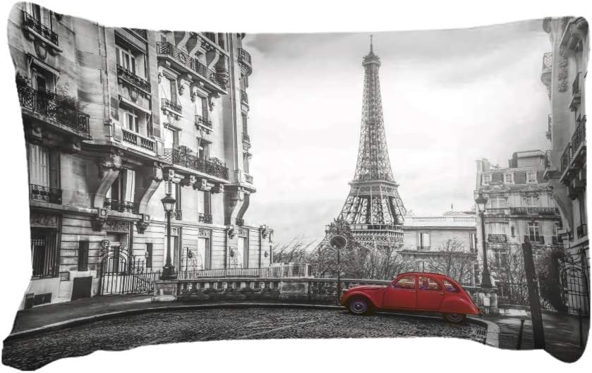 Paris Stadt 3D Print Betten Set EEiffelturm Bettwäsche Set Microfaser Himmlische Qualität Grau Moder