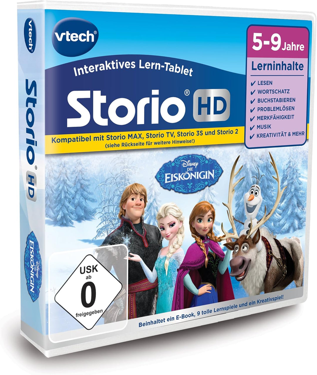 VTech 80-274504 - Lernspiel für Tablet - die Eiskönigin (TV)
