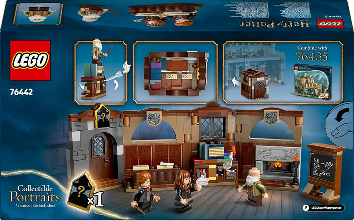 LEGO Harry Potter Schloss Hogwarts: Zauberkunstunterricht, Set mit 3 Minifiguren, inkl. Hermine Gran
