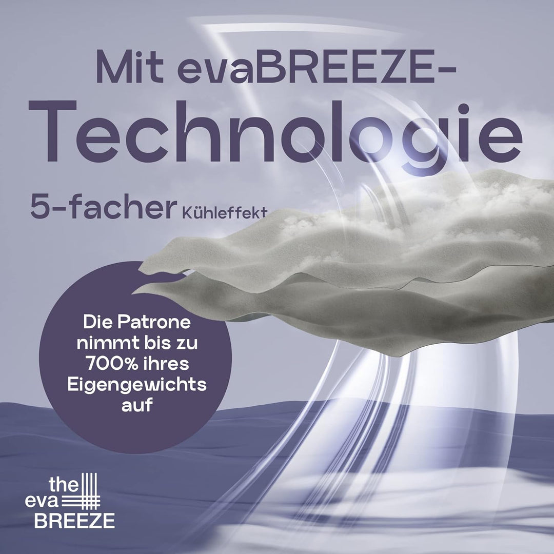 Evapolar evaLIGHT Plus Luftkühler & Luftbefeuchter - Tragbarer Kühl-Ventilator mit Vollspektrum-LED-
