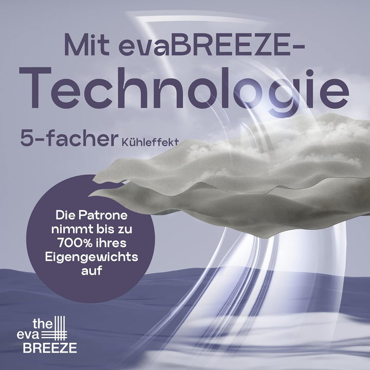 Evapolar evaLIGHT Plus Luftkühler &amp; Luftbefeuchter - Tragbarer Kühl-Ventilator mit Vollspektrum-LED-