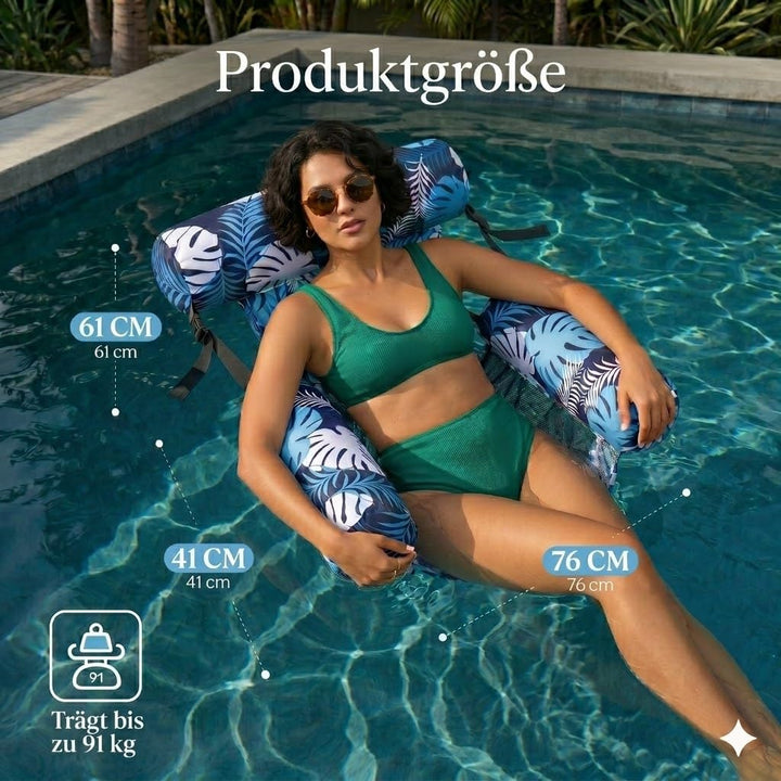 X2 Luftmatratze Pool. Luftmatratze Wasser Aufblasbare. Robuste Schwimmhilfen Für Erwachsene, Ideal F