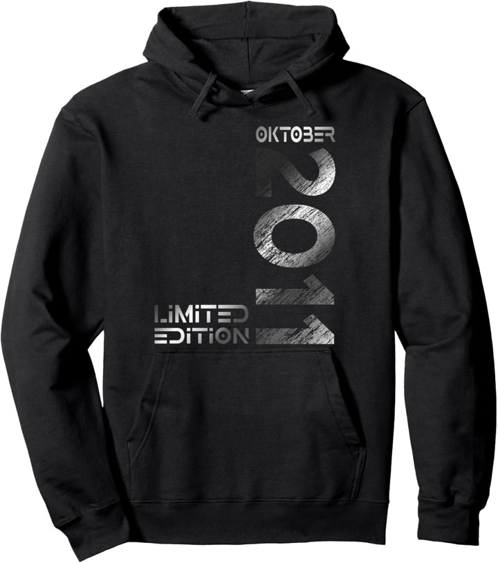 Oktober 2011 Junge Mädchen 12. Geburtstag Limited Edition Pullover Hoodie