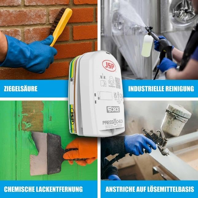 JSP PressToCheck Filters - ABEK1 P3 (BMN750-000-600) Einzelbett, Einzelbett