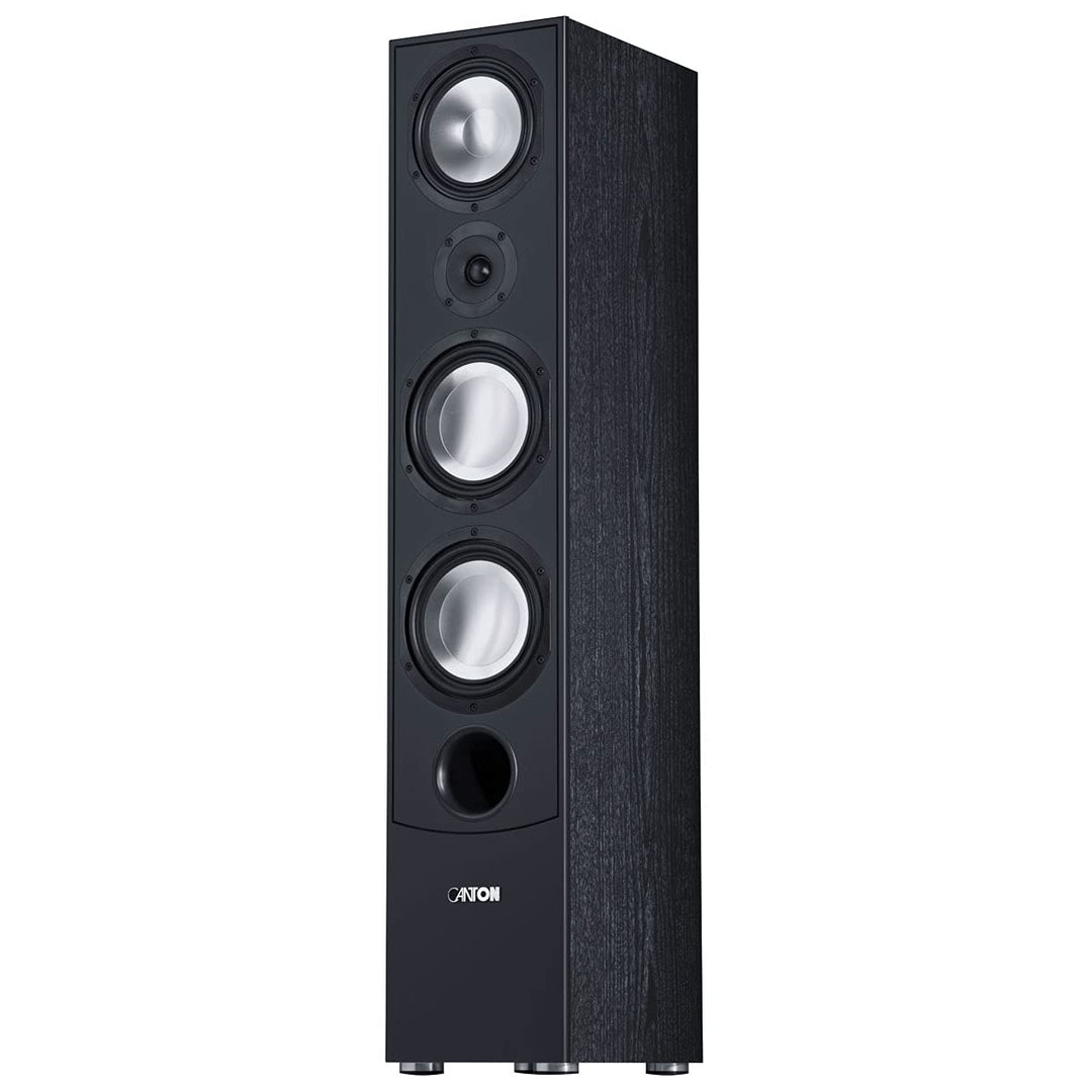 Canton Gle 490.2 Noir Avec fil 150 W