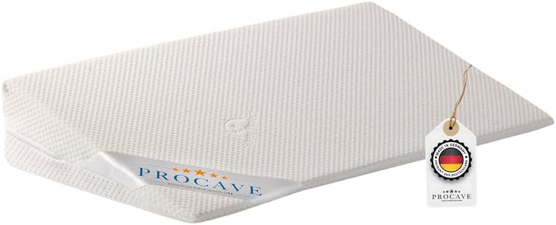 PROCAVE Bettkeil mit Bezug aus Silver Protect-Doppeltuch | Breite: 100 cm x T: 45 cm x H: 15/1 cm |