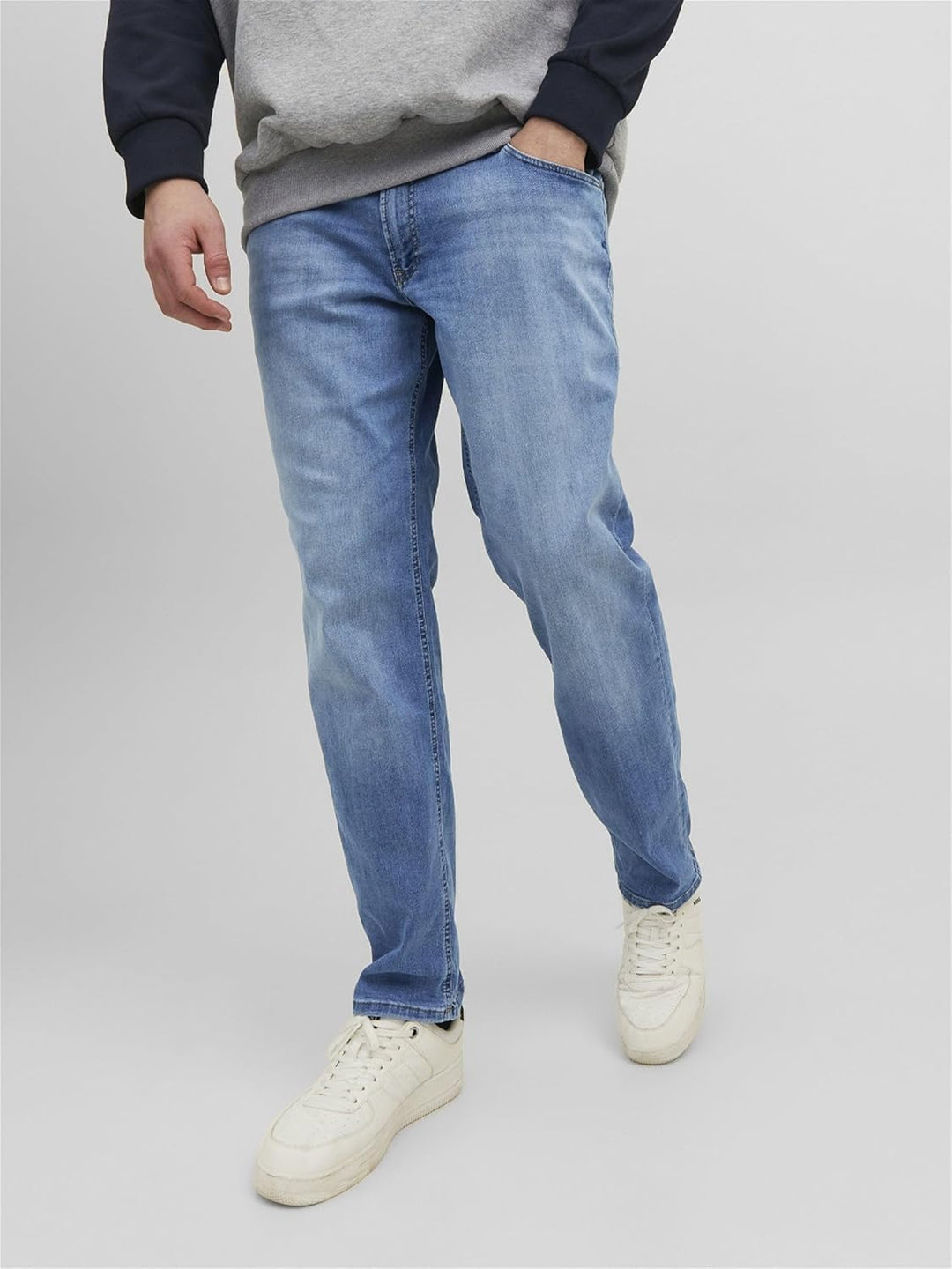 JACK & JONES Herren Jeans 44W / 32L Blue Denim, 44W / 32L Blue Denim