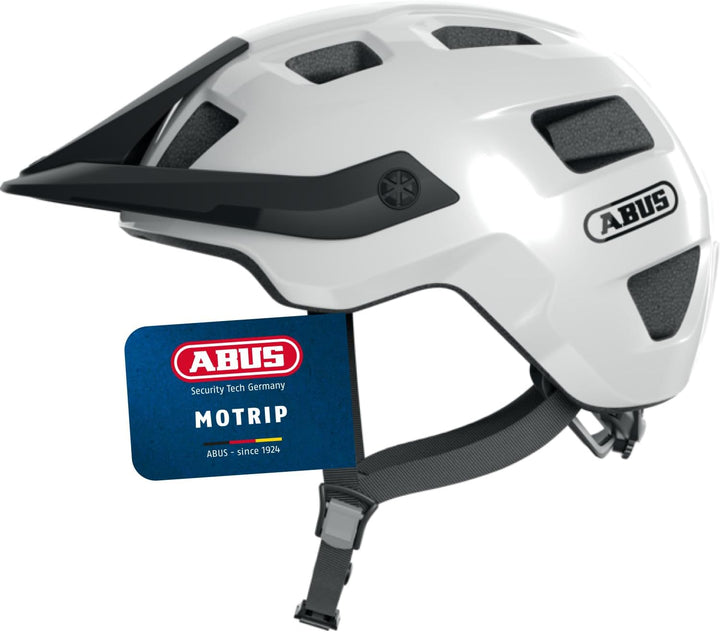 ABUS MTB-Helm MoTrip - robuster Fahrradhelm mit höhenverstellbarem Schirm für Mountainbiker - indivi
